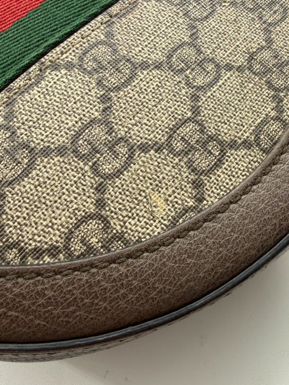 Gucci Ophidia Round Mini Crossbody Bag - Picture 3 of 14